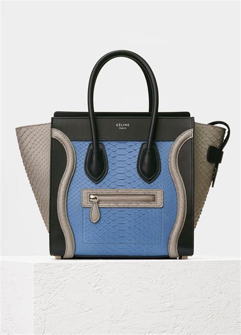 Celine Winter 2016 Bag Collection featuring Pastels